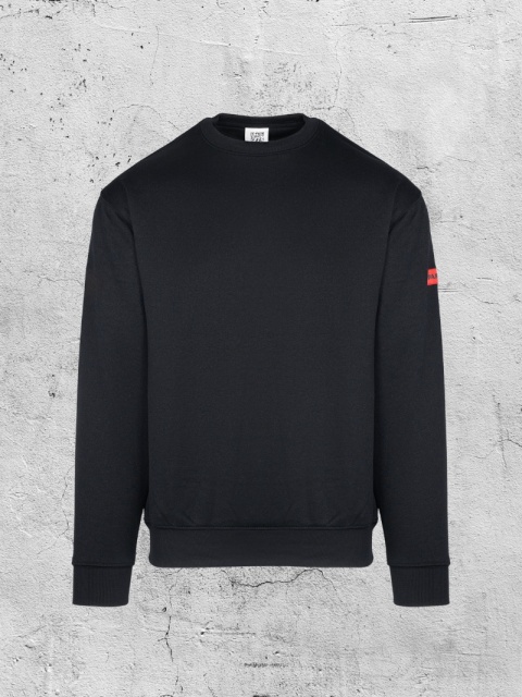 Bluza bez kaptura czarna