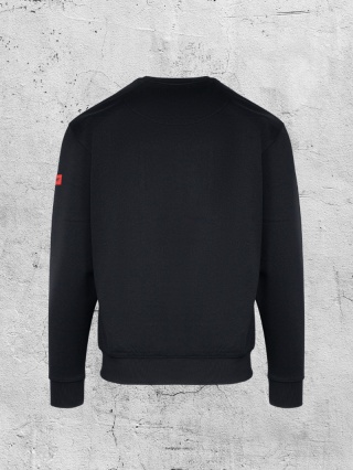 Bluza bez kaptura czarna