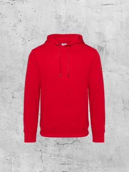 Bluza z kapturem czerwona hoodie