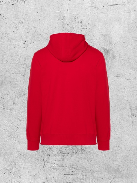 Bluza z kapturem czerwona hoodie