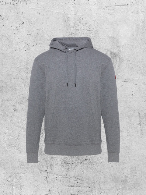 Bluza z kapturem szara hoodie