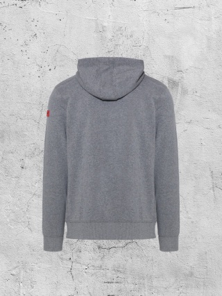 Bluza z kapturem szara hoodie