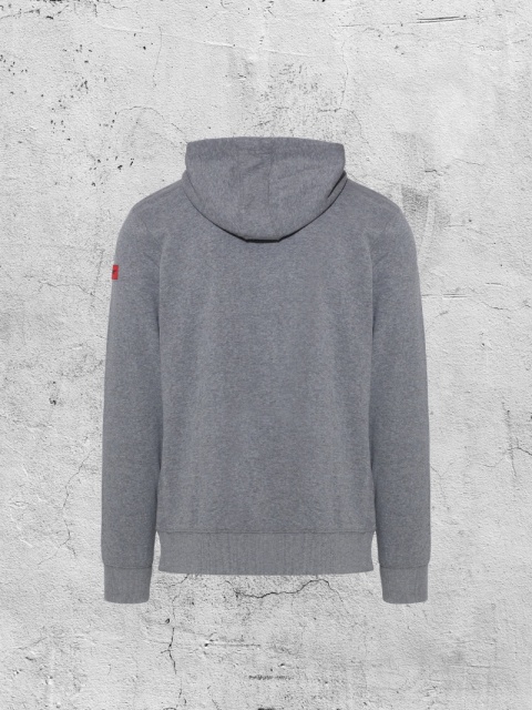 Bluza z kapturem szara hoodie
