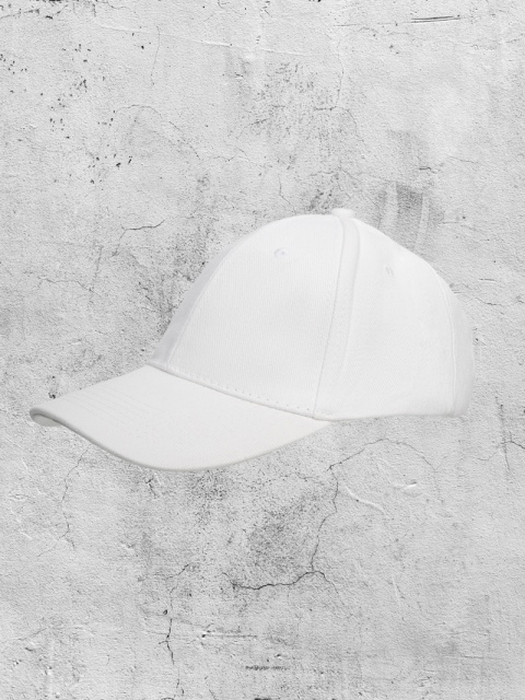 Czapka z daszkiem Bejsbolówka biała JUN23