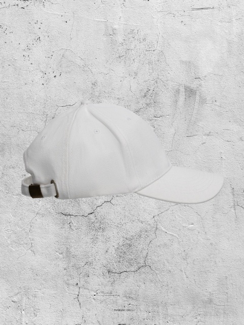 Czapka z daszkiem Bejsbolówka biała JUN23