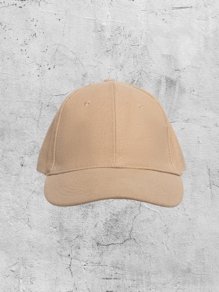 Czapka z daszkiem Bejsbolówka piaskowa JUN23