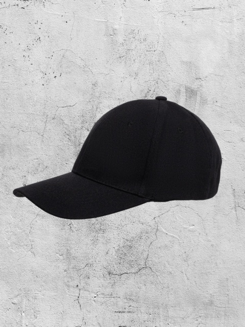 Czapka z daszkiem Bejsbolówka czarna JUN23