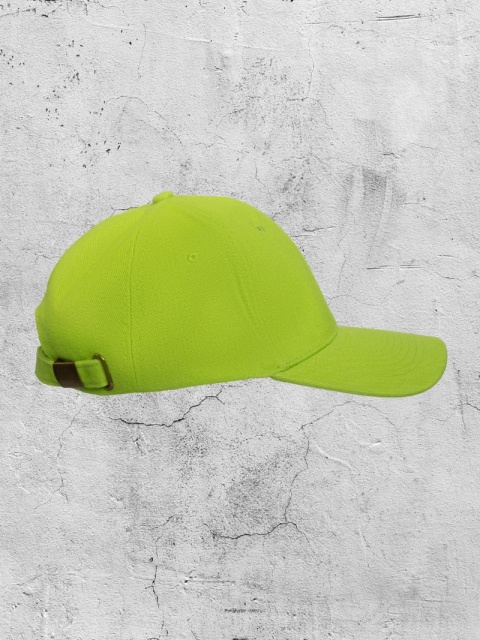 Czapka z daszkiem Bejsbolówka limonkowa JUN23