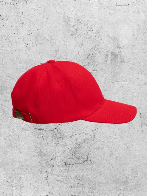 Czapka z daszkiem Bejsbolówka czerwona JUN23