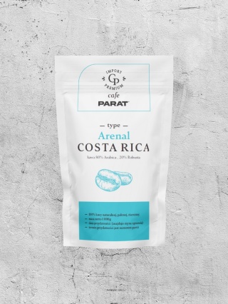 Kawa ziarnista Arenal 80% Arabica, 20% Robusta 250g - Costa Rica Cafe Parat