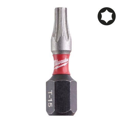 Milwaukee bit końcówka t20 x 25mm/2szt. Shockwave 4932430874