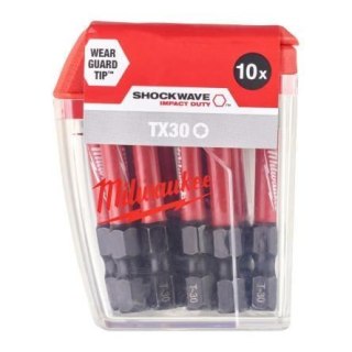 Milwaukee bit końcówka t30 x 50mm/ 10szt. Shw 4932471574