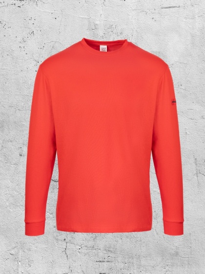 T-Shirt z długim rękawem czerwony