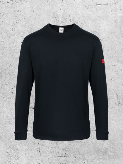 T-Shirt z długim rękawem czarny