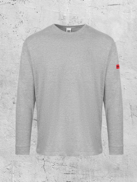 T-Shirt z długim rękawem szary