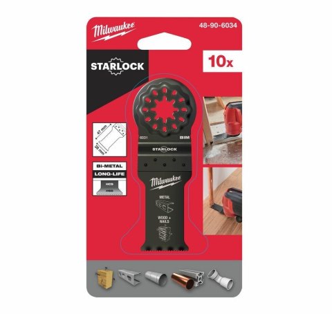 Milwaukee brzeszczot bimetalowy 28 x 47mm do cięcia wgłębnego 1szt. 48906034