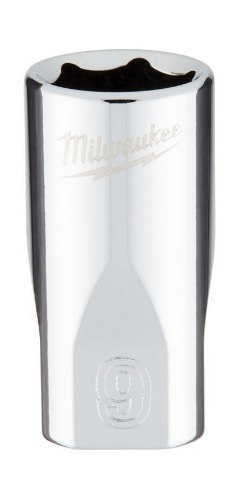 Milwaukee klucz nasadowy nasadka 1/4" krótka 9 mm 4932478317