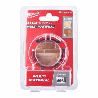 Milwaukee otwornica big hawg 54mm multi material 4932464926