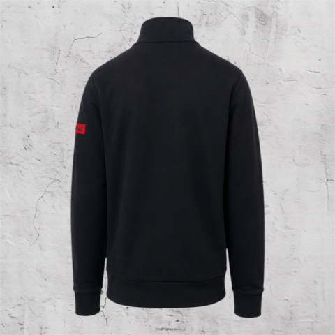 Bluza z zamkiem soft czarna