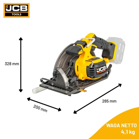 JCB Professional 18V Pilarka Tarczowa 185 mm JCB-18PCS-185