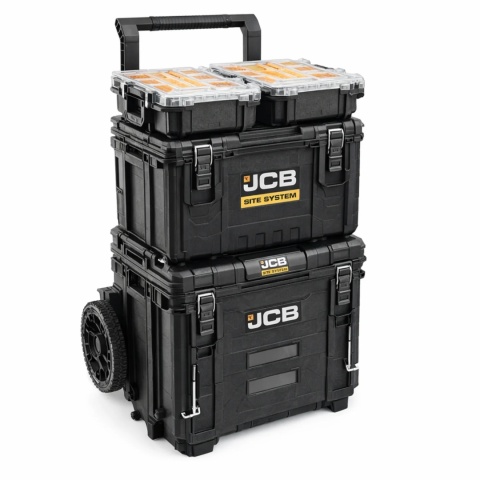 JCB Professional Site System Mobilna Skrzynia Modułowa Na Kółkach 5 Elementów JCB-SITESYS-ST-2