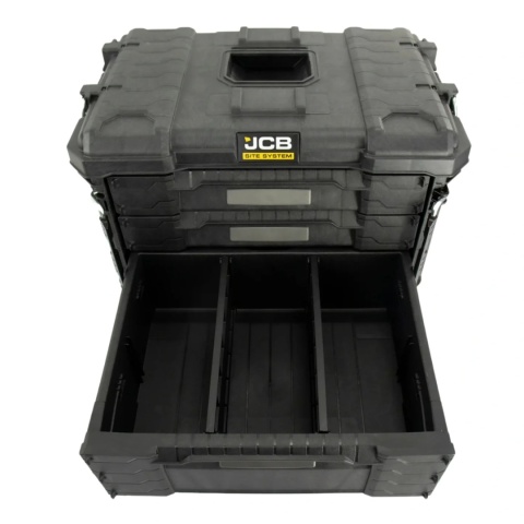 JCB Professional Site System Mobilna Skrzynia Modułowa Na Kółkach 5 Elementów JCB-SITESYS-ST-2