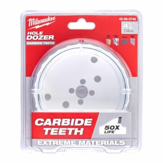 Milwaukee otwornica hole dozer 121mm z węglikiem 49560847