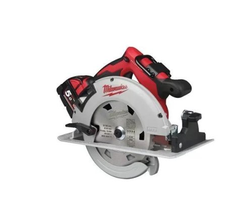 Milwaukee pilarka tarczowa 18v 190mm 2x5,0ah m18blcs66-502x 4933464590